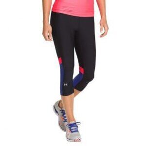 Under Armour Alpha Novelty Athletic Compression Capris Leggings Size Medium EUC